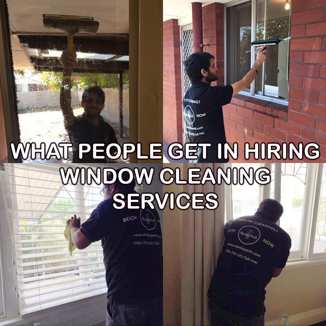 What People Get in Hiring Window Cleaning Services