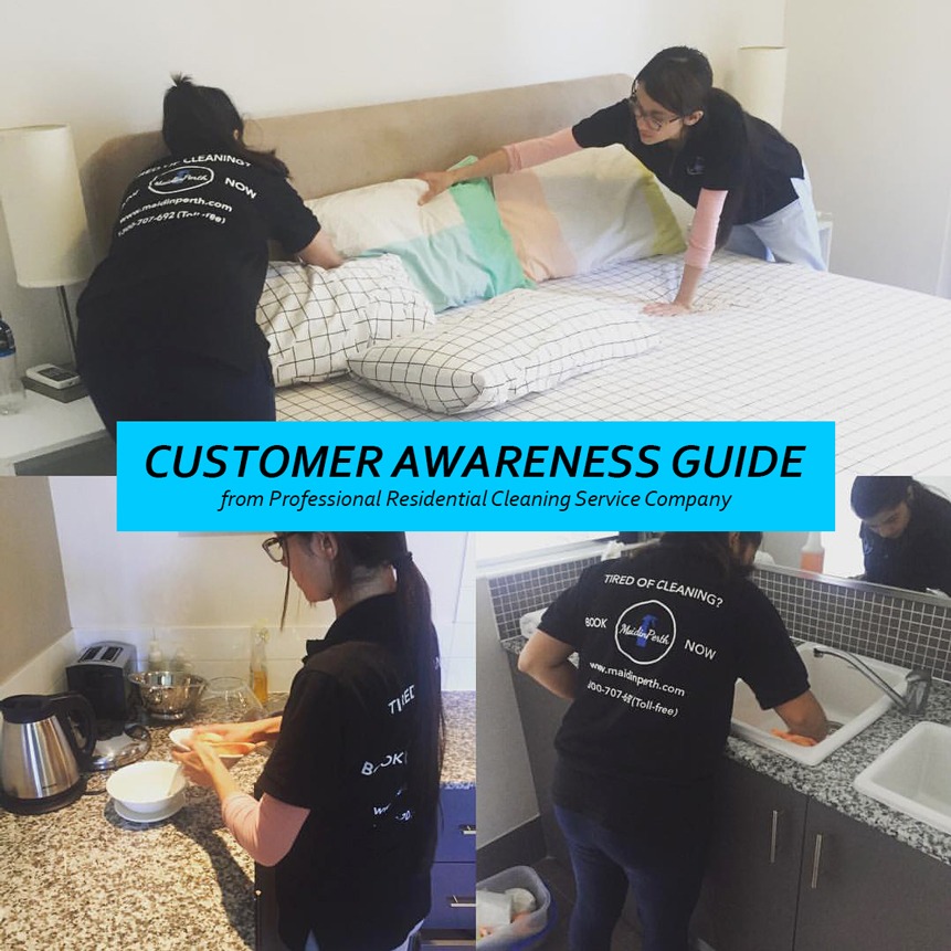 Customer Awareness Guide from Professional Residential Cleaning Service Company